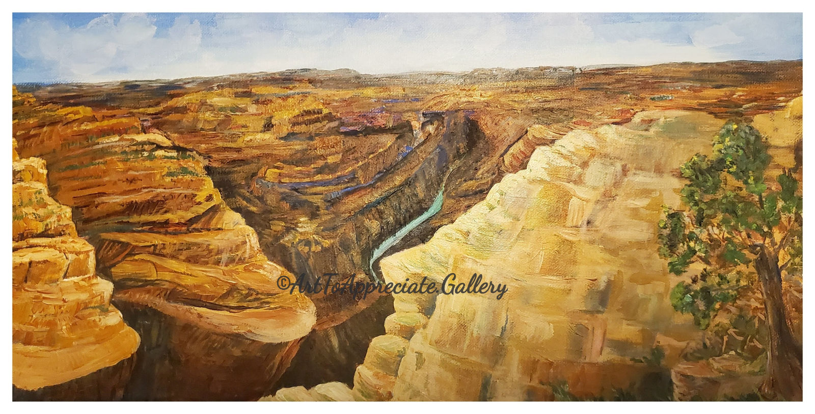 Grand View — Oil on canvas by Stefanie Snapp