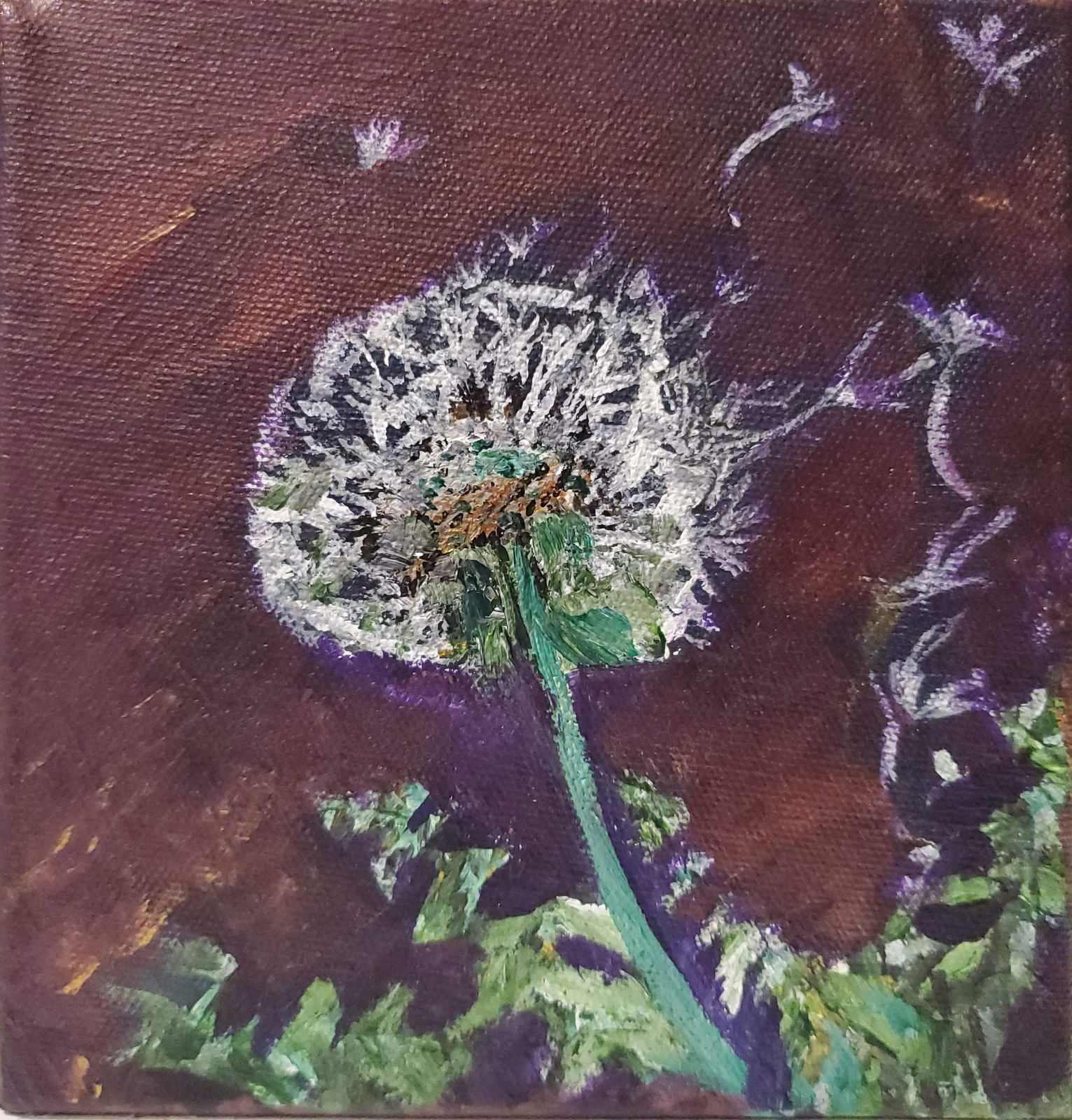 Weed or Wish — Watercolor on paper by Stefanie Snapp